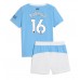 Maillot de foot Manchester City Rodri Hernandez #16 Domicile vêtements enfant 2025-26 Manches Courtes (+ pantalon court)